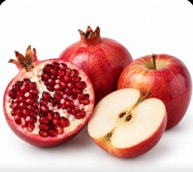 Grenade et pomme