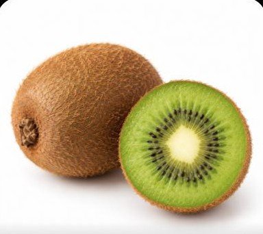 Kiwi coupé en deux